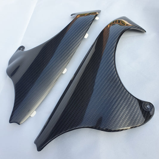carbon fibre fairing infill panels for Cagiva mito evolution