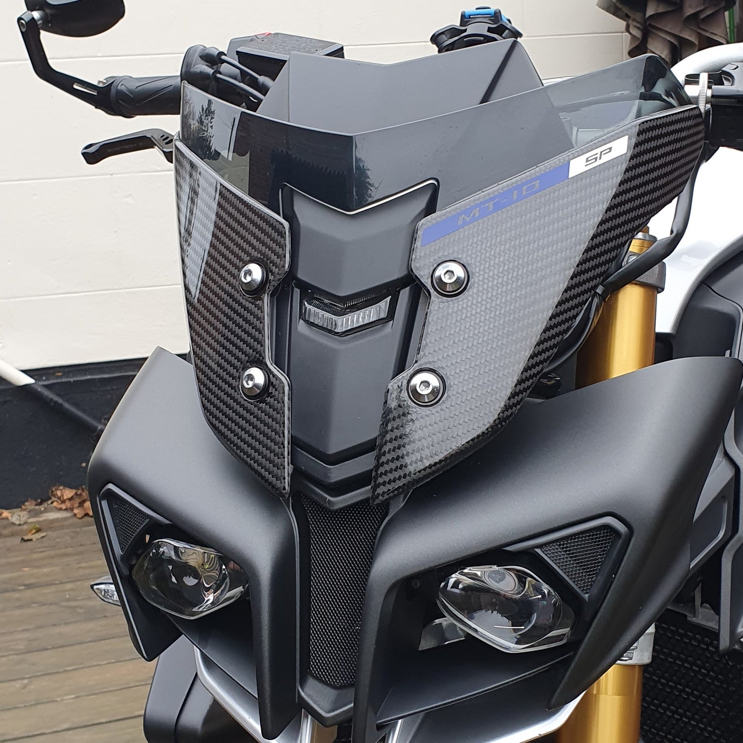 Carbon Fibre Fly Screen / Front Fairings for Yamaha MT10 (SP EDITION)