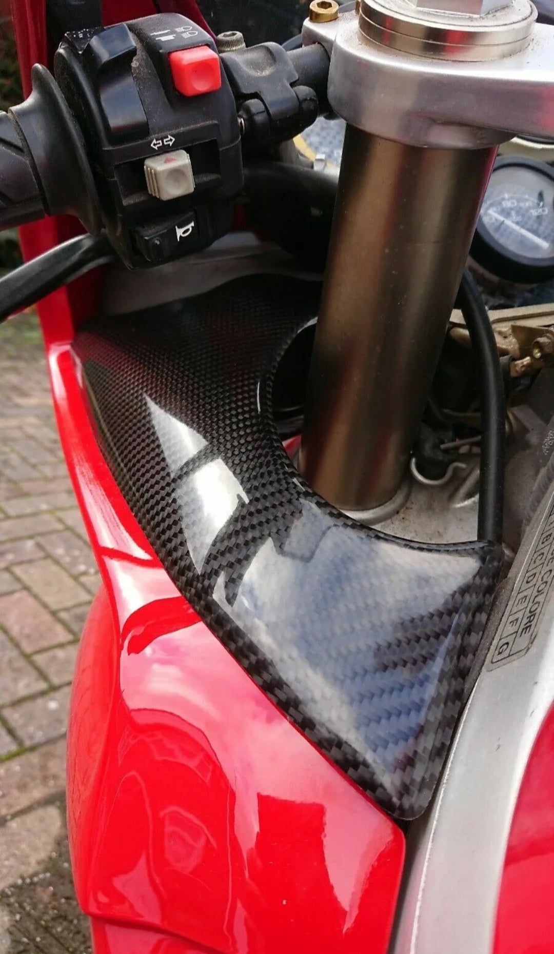 Carbon Fibre Infill Panels / Fairings for Cagiva Mito Evolution