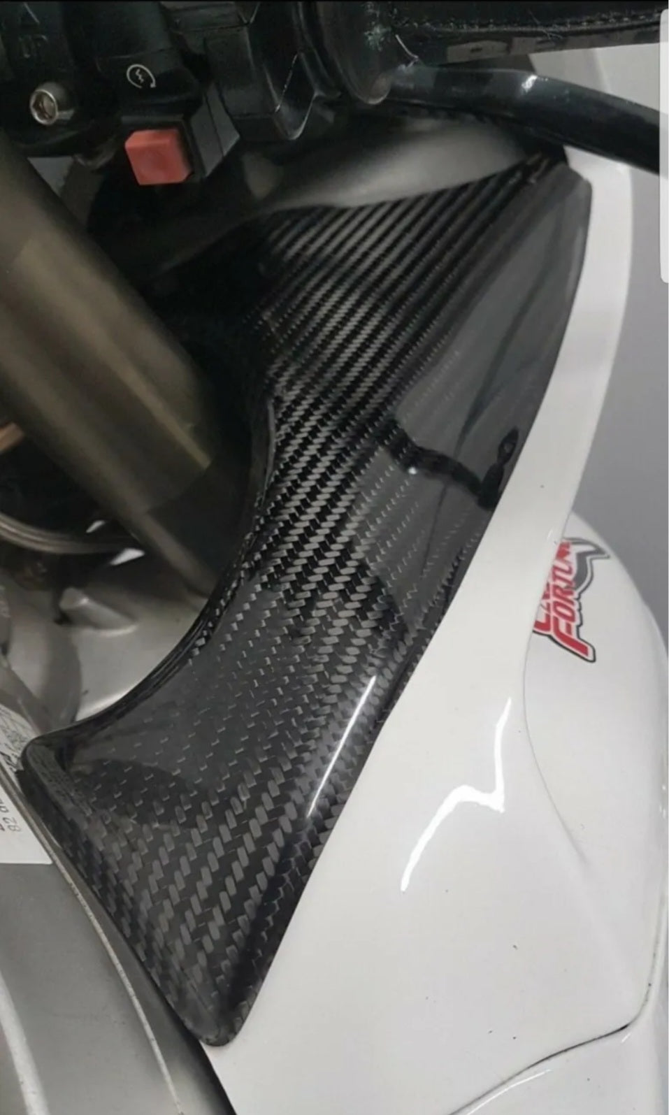 Carbon Fibre Infill Panels / Fairings for Cagiva Mito Evolution