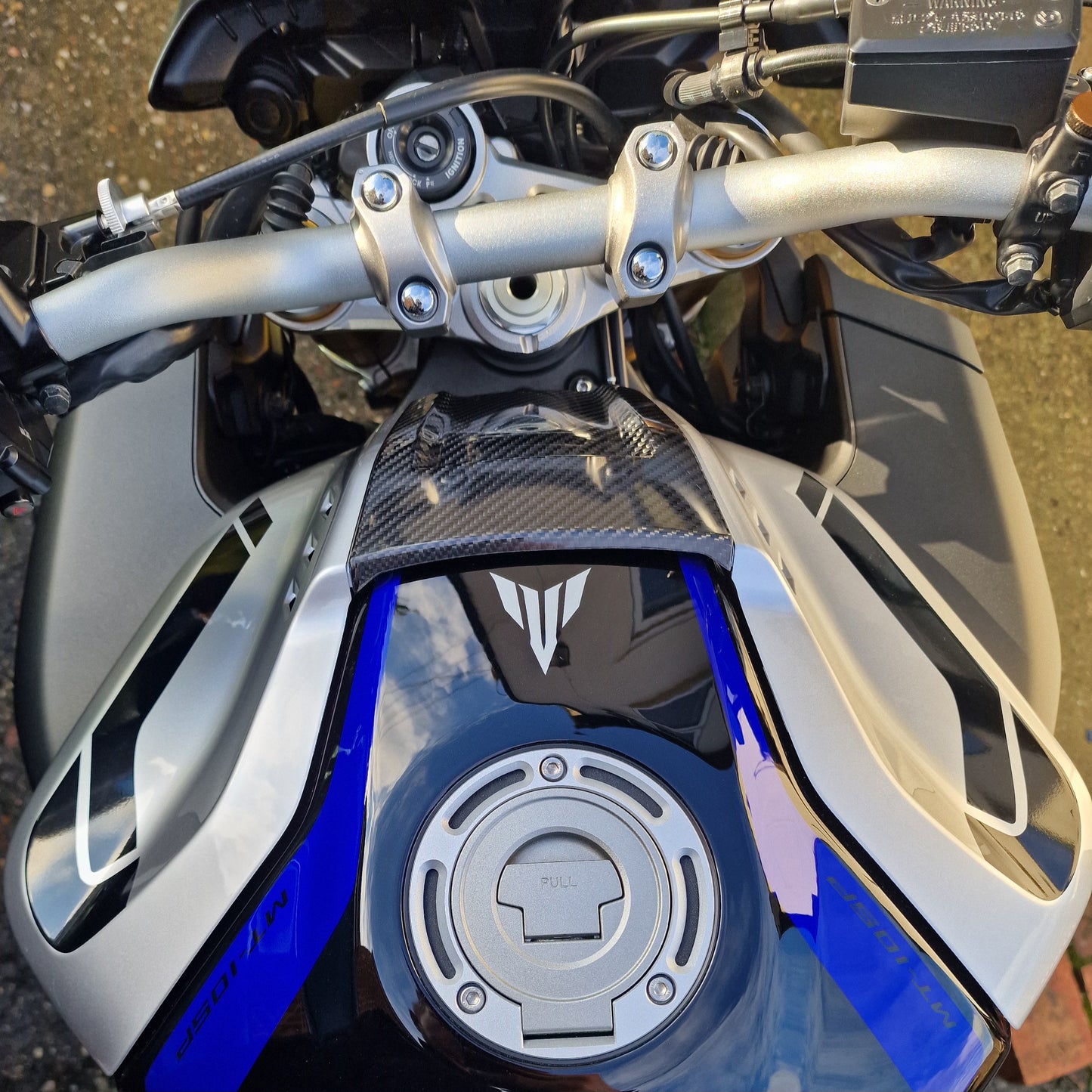 Tank Decals / Stickers for Yamaha MT10 - GLOSS BLACK