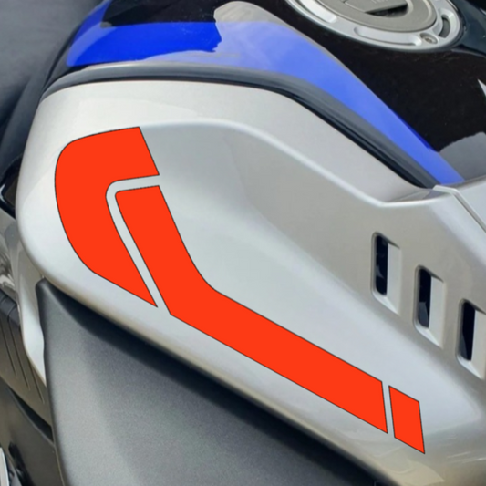 Tank Decals / Stickers for Yamaha MT10 - ORANGE (Ice/Fluo)