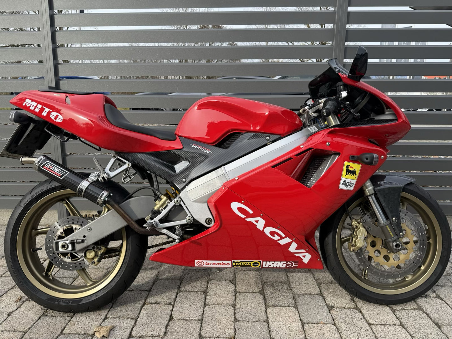 Carbon Fibre Side Panels / Fairings for Cagiva Mito Evolution