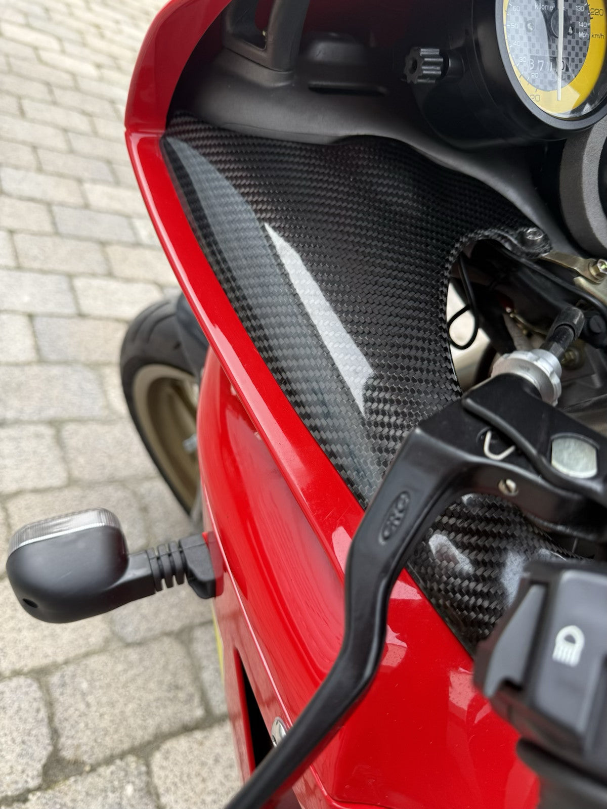 Carbon Fibre Infill Panels / Fairings for Cagiva Mito Evolution