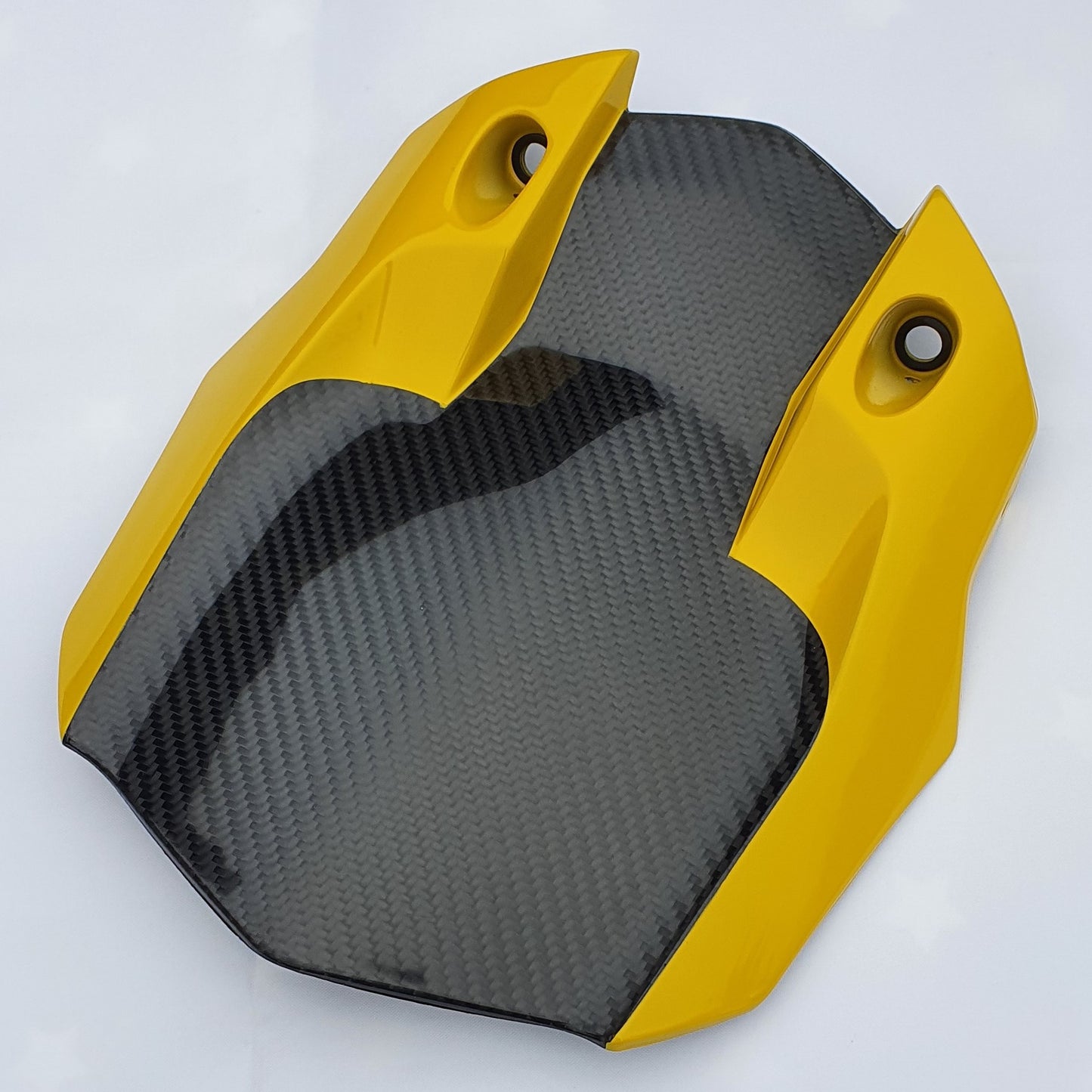 Carbon Fibre Rear Mudguard/Hugger for Yamaha R1 R1M (60th ANNIVERSARY Yellow)