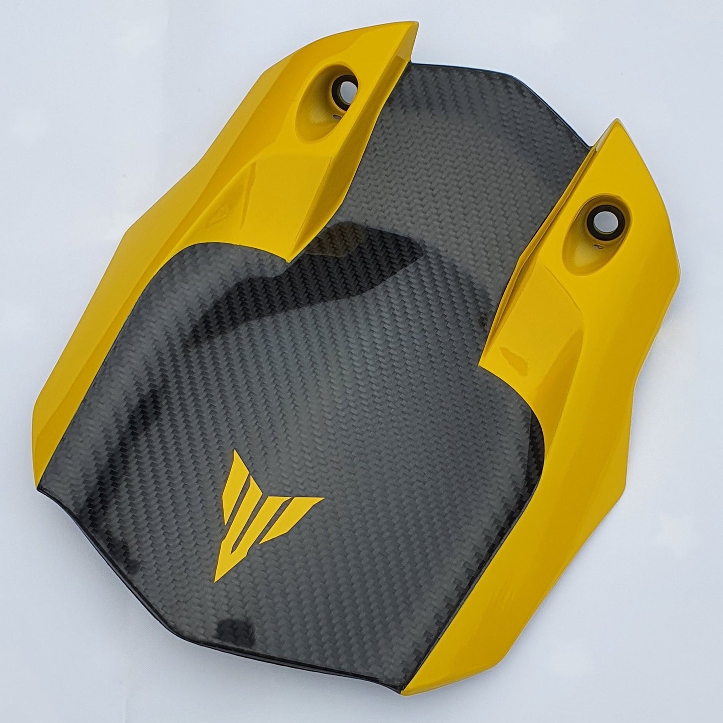 Carbon Fibre Rear Mudguard  / Hugger For Yamaha MT10 (60th ANNIVERSARY Yellow)