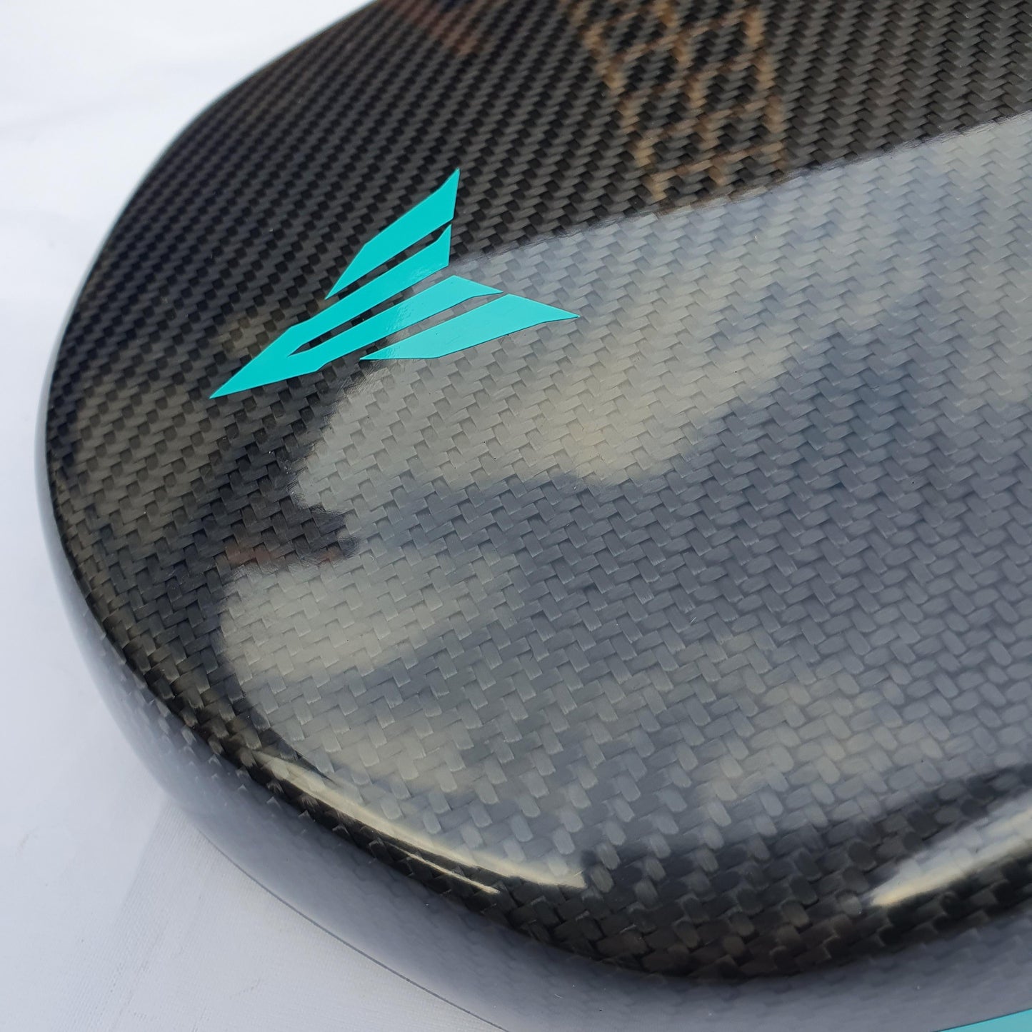 Carbon Fibre Comfort Seat Cowl for Yamaha MT10 - (CYAN STORM)