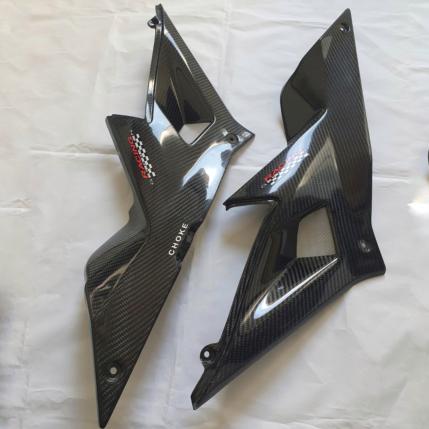 Carbon Fibre Side Panels / Fairings for Cagiva Mito Evolution