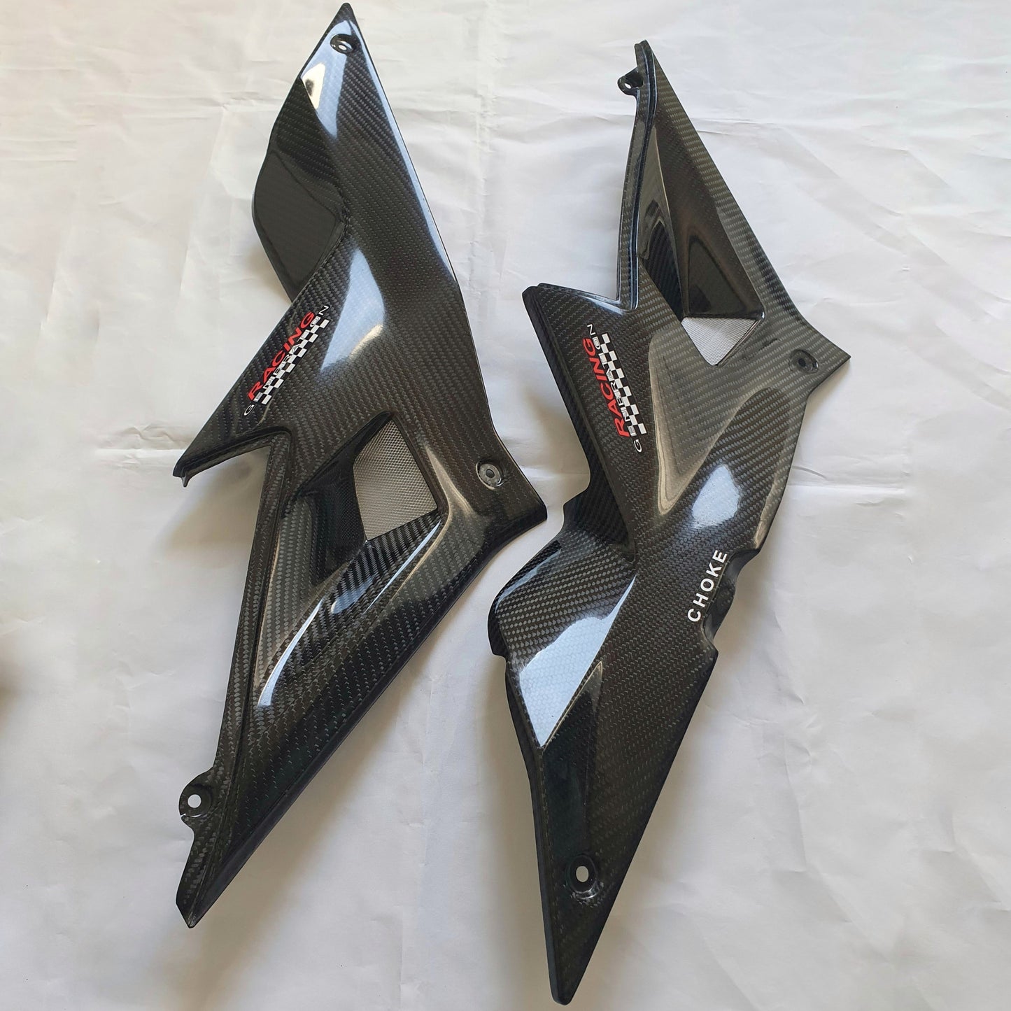 Carbon Fibre Side Panels / Fairings for Cagiva Mito Evolution