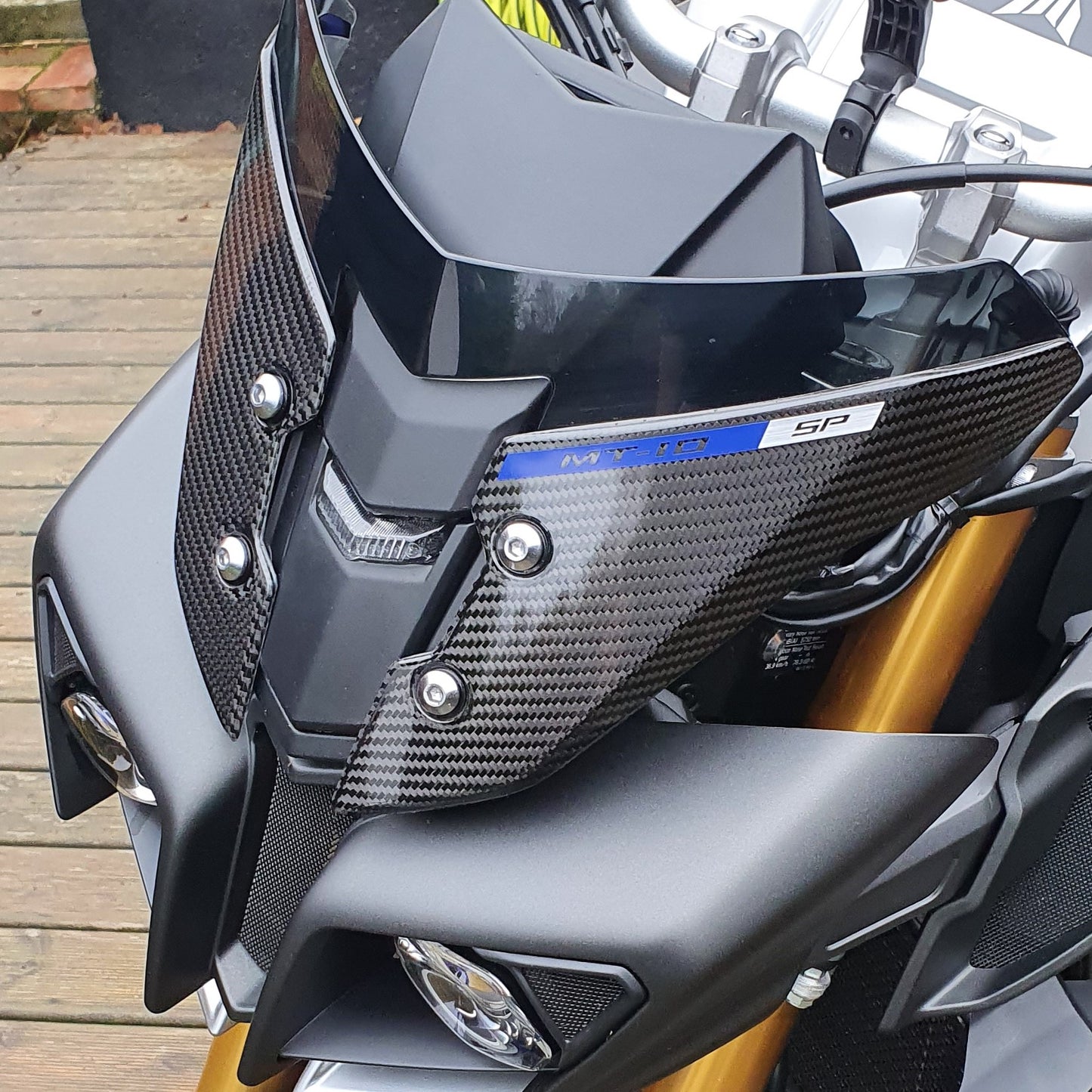 Carbon Fibre Fly Screen / Front Fairings for Yamaha MT10 (SP EDITION)