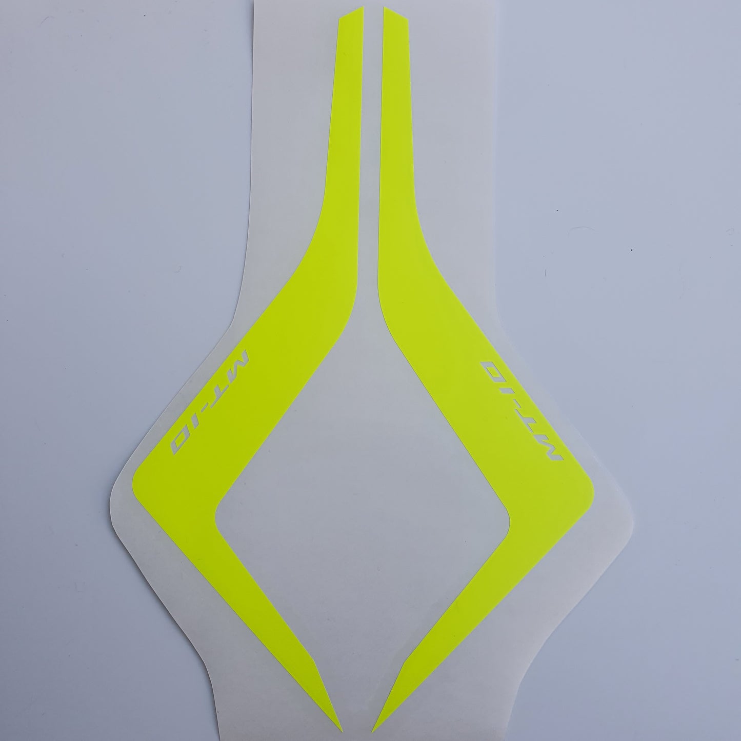 Tank Top Decals / Stickers for Yamaha MT10 - FLUO (fits Gen 1 & Gen 2)