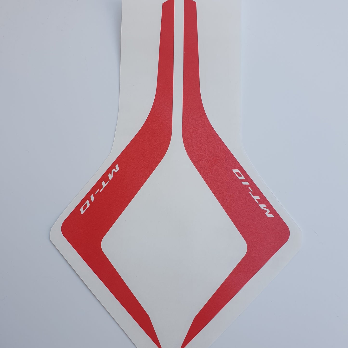 Tank Top Decals / Stickers for Yamaha MT10 - RED (fits Gen 1 & Gen 2)