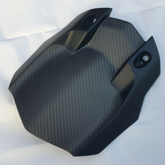 Yamaha YZF-R1 / R1M *MATT* Carbon Fibre Rear Mudguard / Hugger (BLACK EDITION)