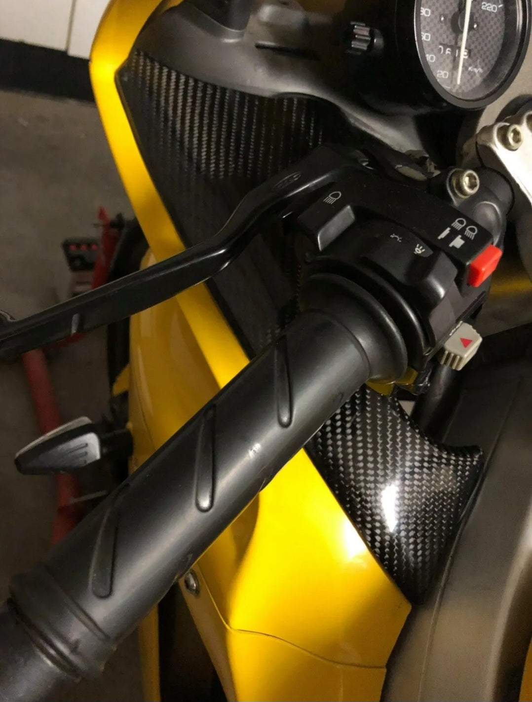 Carbon Fibre Infill Panels / Fairings for Cagiva Mito Evolution