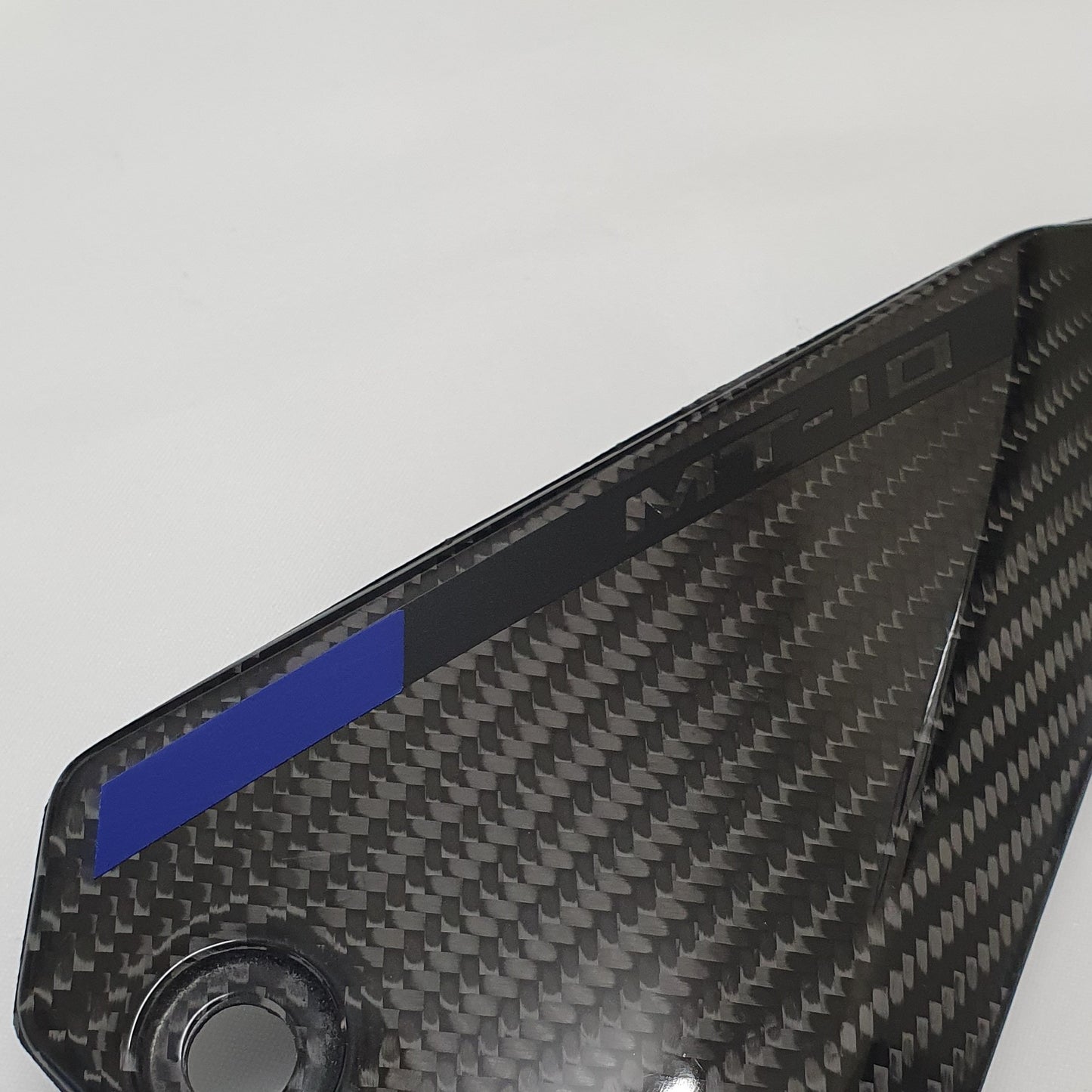 Carbon Fibre Fly Screen / Front Fairings for Yamaha MT10 (Blue/Black)