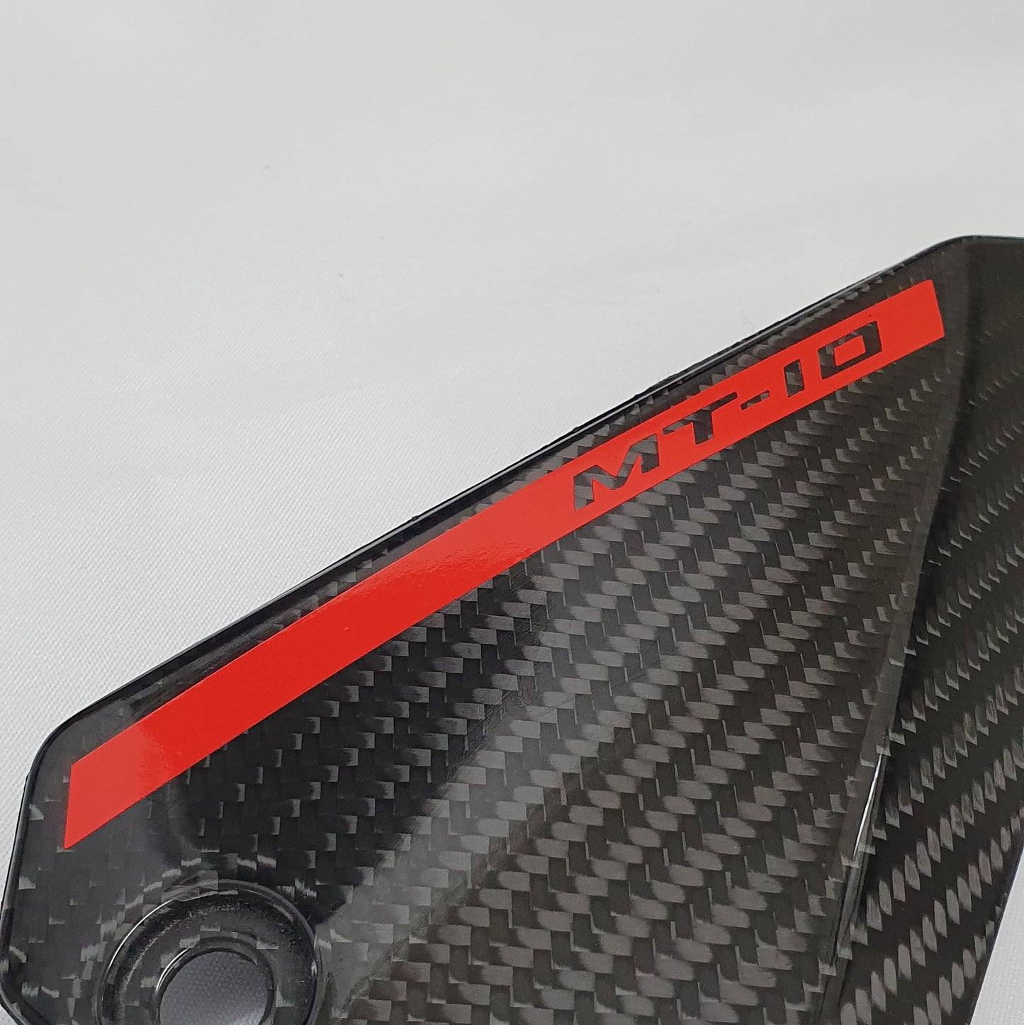 Carbon Fibre Fly Screen / Front Fairings for Yamaha MT10 - ORANGE (Ice/Fluo)