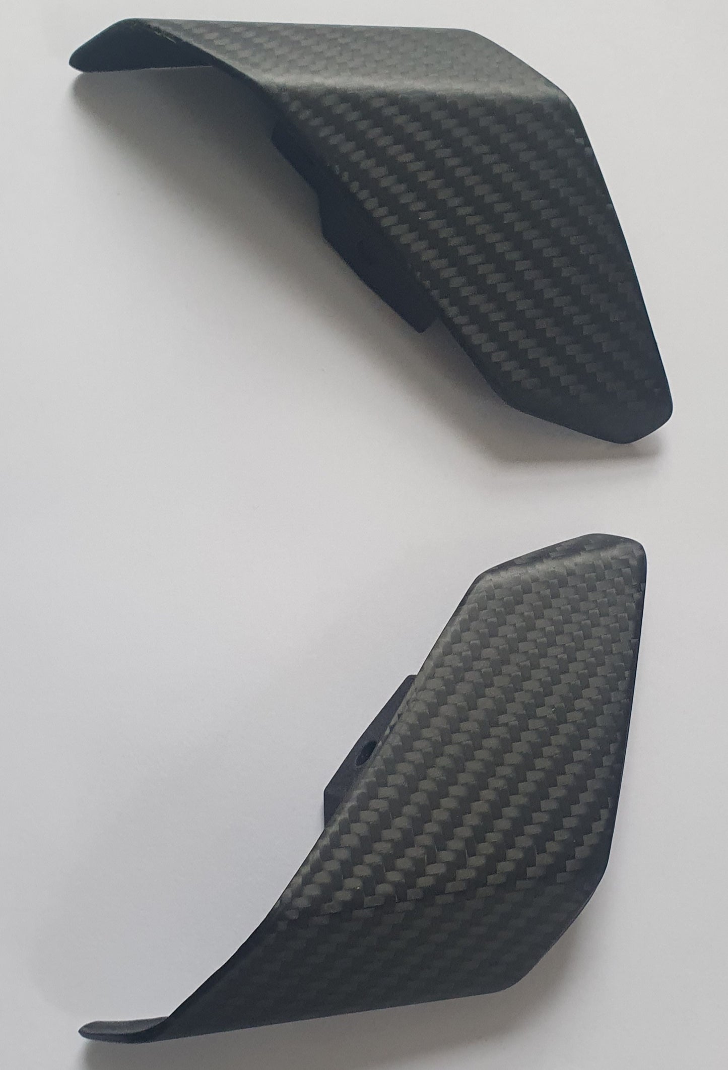 Carbon Fibre Rear Tail Fins for Yamaha MT10 - Matt Finish